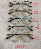 Metal frames for glasses L3668F