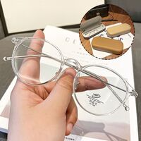 PlasticTR90 glasses KY1180 with case, Blue ray cut protection