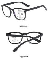 Plastic folding multifocal eyeglasses for reading KY8082-FM Blue ray cut, diopters from +1.00 to +4.00, PD62-64