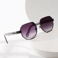 Plastic + metal square sunglasses for men Elit CB-1305-EL