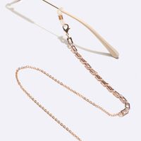 Gold-colored metal non-slip chain, for glasses and masks GL1599