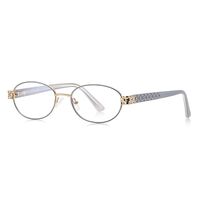 Оправа женская металлическая + пластик TR90, линзы-блюблокеры с защитой от ультрафиолета и синего света More FCS3165