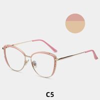 Оправа для очков комбинированная (металл + TR90) с защитой от синего света, с флексом FA87069