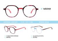 Plastic frames for glasses acetate material WD2169