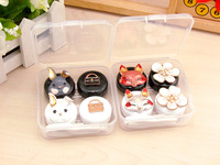 Mini set with contact lens cases XF-DIY-FFRL, 2pcs