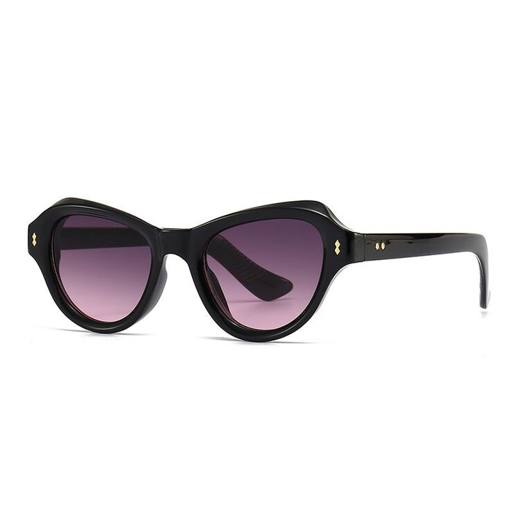 Plastic butterfly-shaped sunglasses for women Elit 6032-EL