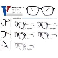 Оправа пластиковая из ацетата + металл с флексом 8640-DA