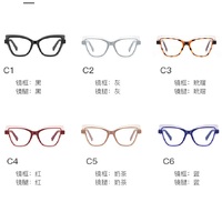 Plastic TR90 frames for glasses with Blue Ray Cut protection and flex hinges FOCUS FCS2219