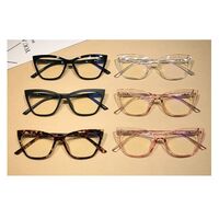 Очки пластиковые TR90 с защитой от синего света Blue Block, корейский дизайн 6031-KZ