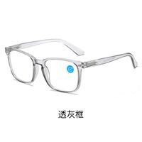Plastic glasses for reading, with Blue ray cut protection, diopters from +0.00 to +4.00, RMC=62-64, KY8082T 弹簧腿
