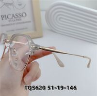 Оправа гибридная, металл + TR90, линзы с Blue Block покрытием SANTA TQ5620