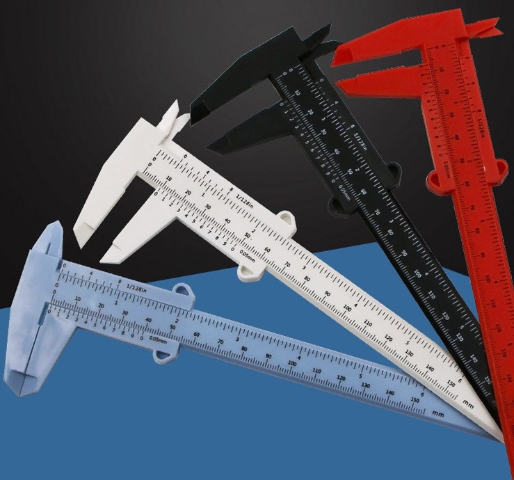 Plastic caliper, 0-130 mm