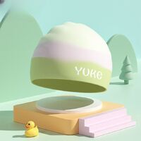 Шапочка для плавания силиконовая водонепроницаемая детская GJ567-YU