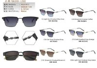 Солнцезащитные поляризационные металлические очки Leke L31917