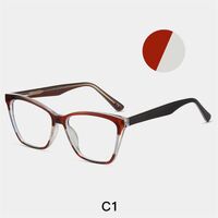 TR90 plastic frame or glasses with blue light protection, with spring hinges FA87222