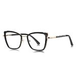 Metal + TR90 Blue Blocker glasses frame for women with UV and blue light protection lenses More FCS3148