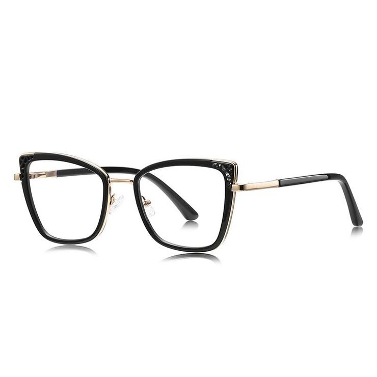 Оправа женская металлическая + TR90, линзы-блюблокеры с защитой от ультрафиолета и синего света More FCS3148