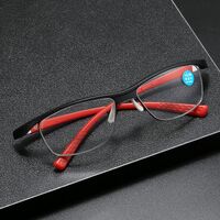 Plastic TR90 glasses for reading, with Blue ray cut protection, diopters from 0.00 to +4.00, RMC=62-64, KY51027