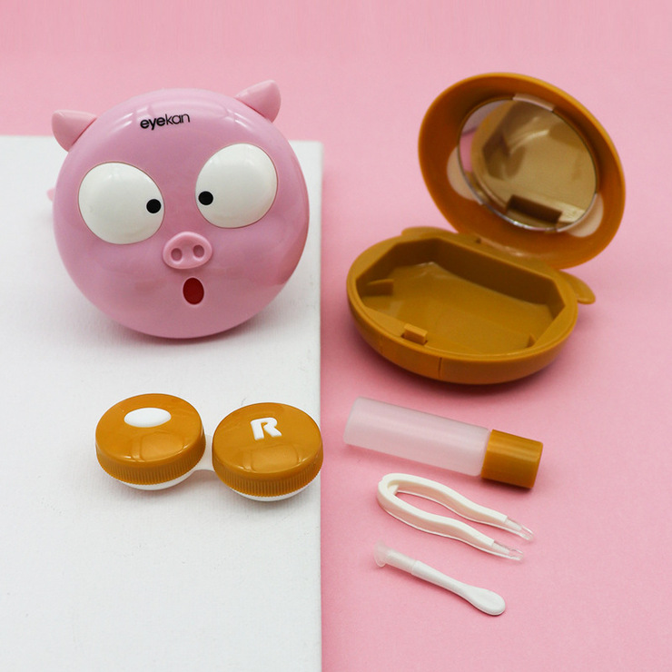 Set for a soft contact lens (Kits for contact lenses)