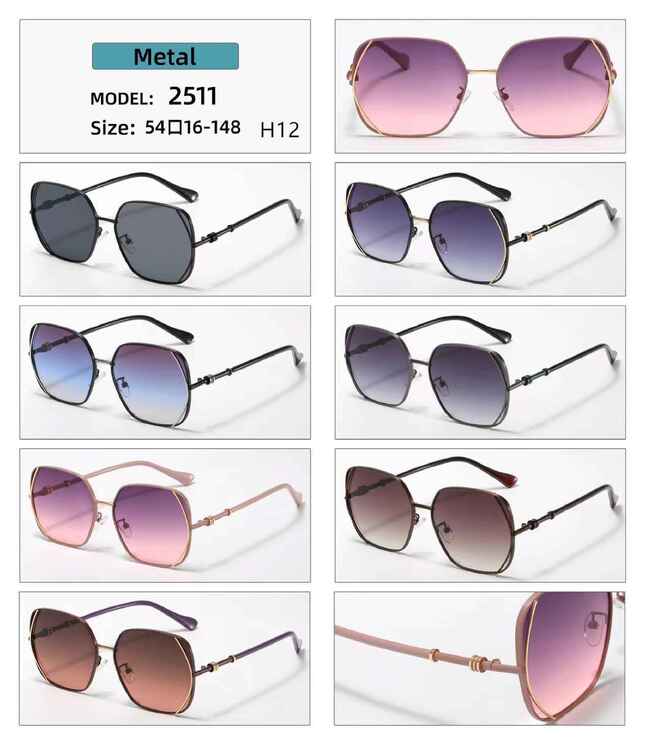 Polarized metal sunglasses H12 Matrix MT2511