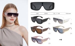 Polarized plastic sunglasses Leke LK26008