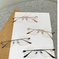 Metal Blue Block glasses with blue light protection FENQI F6215