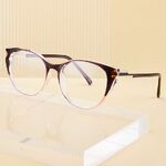 TR90 plastic frame or glasses with blue light protection, with spring hinges FA87244