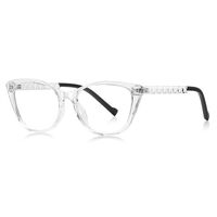 Ultralight plastic TR90 frame for glasses with UV protection More LS019