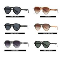 Plastic round sunglasses Elit 6062-EL