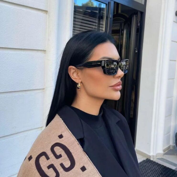 Plastic sunglasses with anti-blue light protection Elit 9249-EL-1