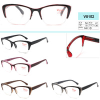 Women's plastic frame eyeglasses VIZZINI V8152 +0.75 to +4,00 (step 0,25); -1,00 to -8,00 (step 0,5)