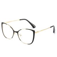 Metal glasses with blue light and UV protection 9713-3-GT
