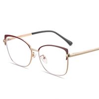 Очки металлические с защитой от синего света 9707-3-GT