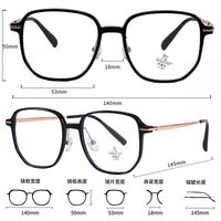 Оправа пластиковая из материала TR90 с линзами Blue Ray Cut MAMO M3712