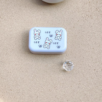 Mini soft contact lens 117-2多图兔子