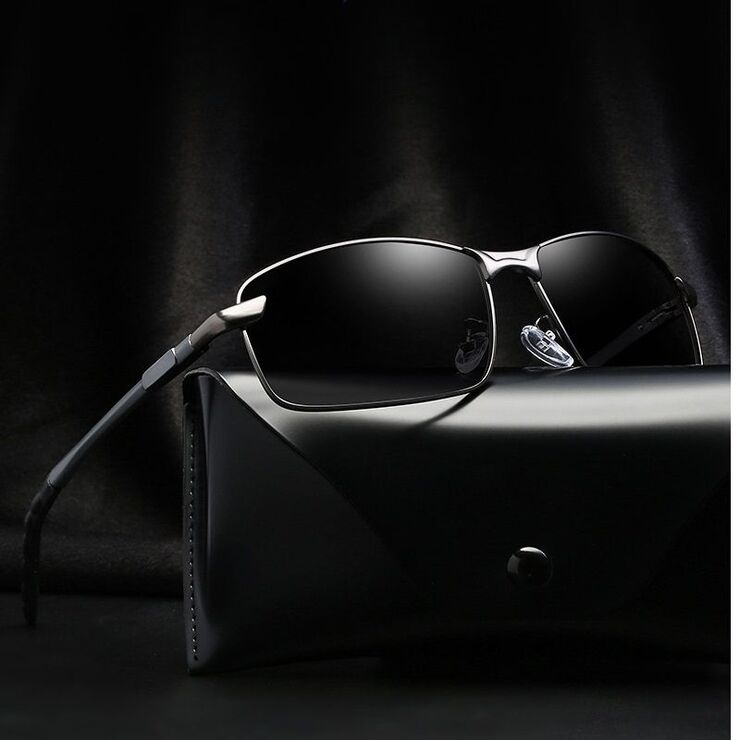 Polarized aluminum-magnesium sunglasses with UV400 protection 3043А-GT