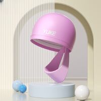 Шапочка для плавания силиконовая водонепроницаемая взрослая, с очками, YM1800-YU