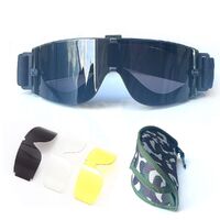 Очки защитные противоударные тактические ночного видения DXGSX800-DX