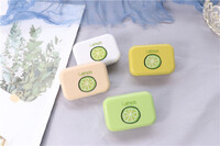 Mini set for a soft contact lens (Kits for contact lenses) B17-Lemon