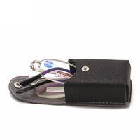 Очки металлические складные полуободковые для чтения 8851 с защитой Blue ray cut с футляром, диоптрии от +1.00 до +4.00, РМЦ=62-64