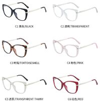 TR90 plastic frame or glasses with blue light protection, with spring hinges FA88002