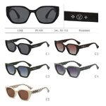 Солнцезащитные поляризационные пластиковые очки Leke P5109