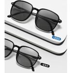 Polarized plastic photochromic glasses with blue light and UV protection 9721-GT
