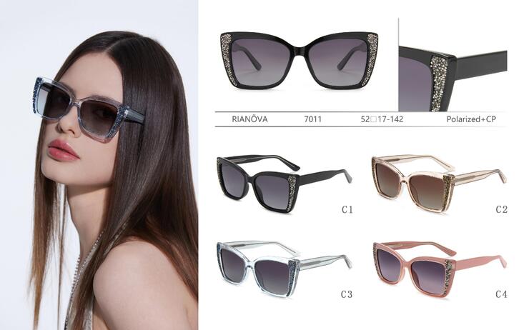 Солнцезащитные поляризационные пластиковые очки Rianova R7011
