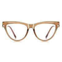 Plastic women's TR90 frame for glasses with UV and Blue Ray Cut protection More LS246