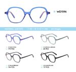 Plastic acetate eyeglasses frame WD1596
