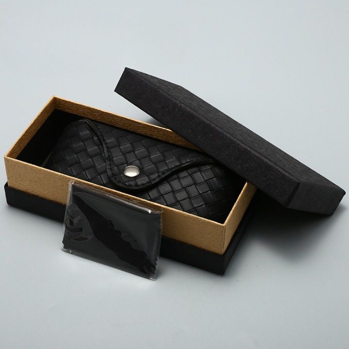 Sunglasses and eyeglasses hard shell case + extra kit JQ0001-6