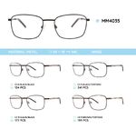 Metal men's frame for glasses MM4035