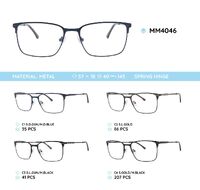 Metal men's frame for glasses MM4046