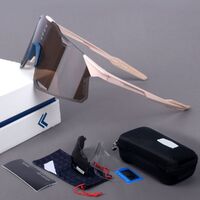 Safety shockproof sported polarized goggles, 2-lens and box set, 骑行-MS5-套装-DX